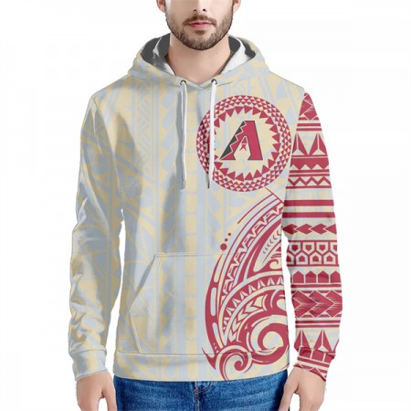 Men's Arizona Diamondbacks White Hoodie