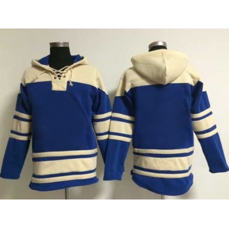 Blue Jays Blank Blue Sawyer Hooded Sweatshirt MLB Hoodie