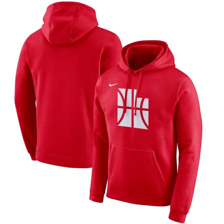 Men's Utah Jazz Red City Edition Club Pullover Hoodie