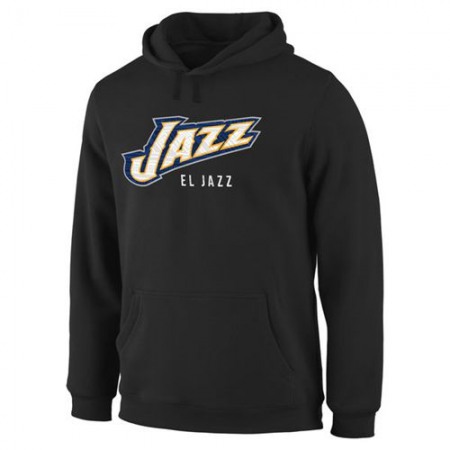 Utah Jazz Noches Enebea Pullover Hoodie Black