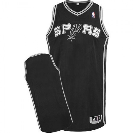 Revolution 30 Spurs Blank Black Stitched NBA Jersey