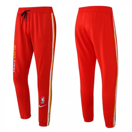 Men's Atlanta Hawks Red Performance Showtime Basketball Pants