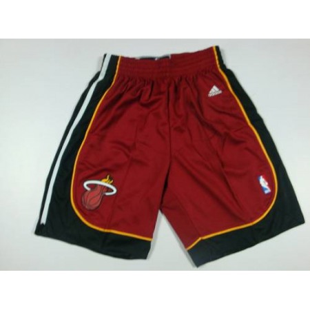 Miami Heat Red NBA Shorts