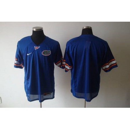 Gators Blank Blue Stitched NCAA Jersey