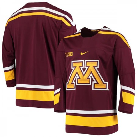 Men's Minnesota Golden Gophers Maroon Stitched Jersey