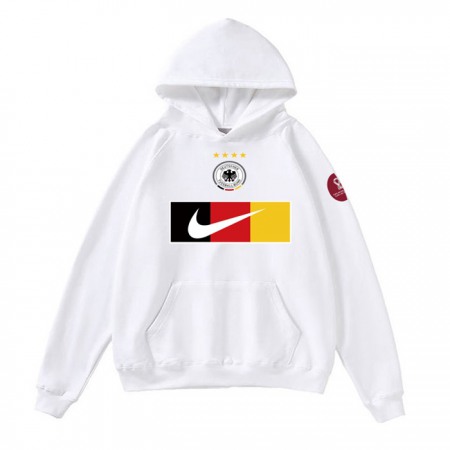 Men's Germany World Cup Soccer Hoodie White 001