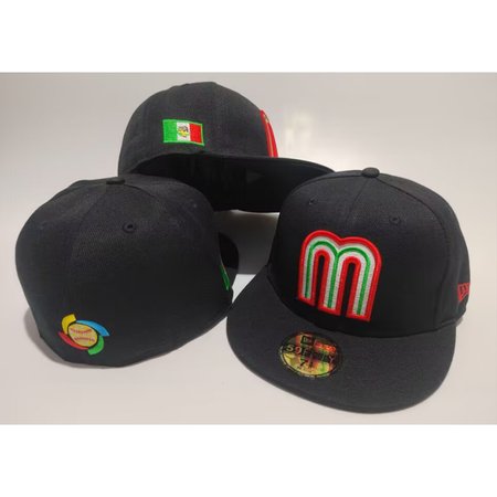 Mexico National Baseball Team Fitted Hat