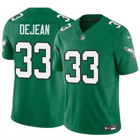 Youth Philadelphia Eagles #33 Cooper DeJean Green 2024 Draft F.U.S.E Vapor Untouchable Throwback Limited Stitched Football Jersey