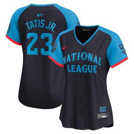 Women's National League Fernando Tatis Jr. Nike Navy 2024 MLB All-Star Game Limited Player Jersey