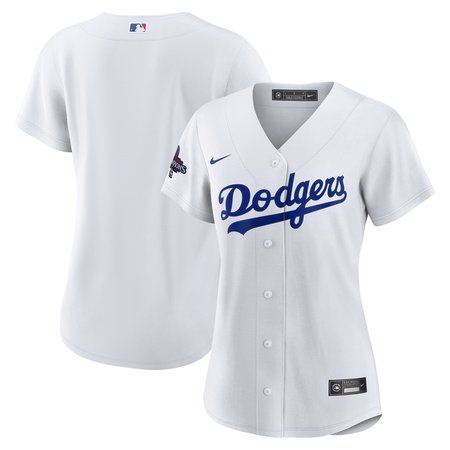 Women's Los Angeles Dodgers Nike White 2024 World Series Champions Home Replica Jersey