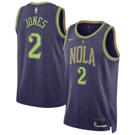 Unisex New Orleans Pelicans Herbert Jones Nike Purple 2024/25 Swingman Player Jersey - City Edition