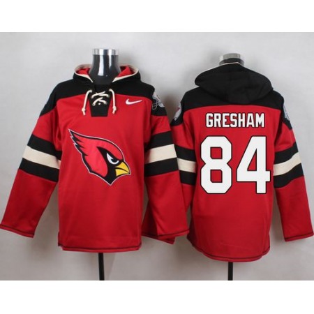 Nike Cardinals #84 Jermaine Gresham Red Player Pullover NFL Hoodie