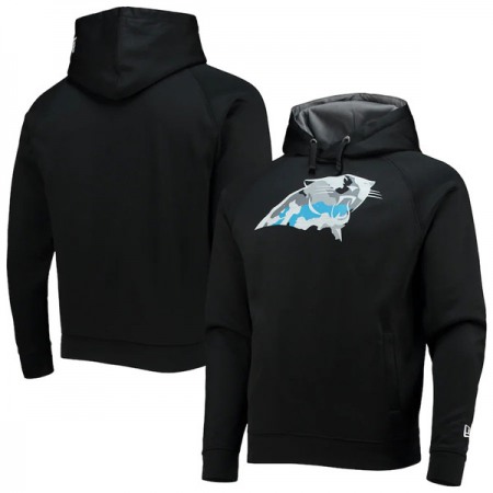 Men's Carolina Panthers Black Pullover Hoodie