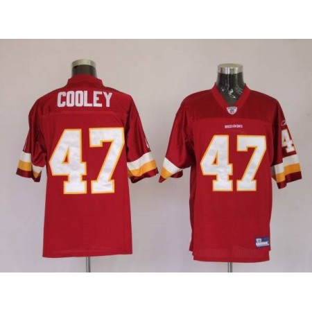 Redskins #47 Chris Cooley Stitched Red Youth NFL Jersey