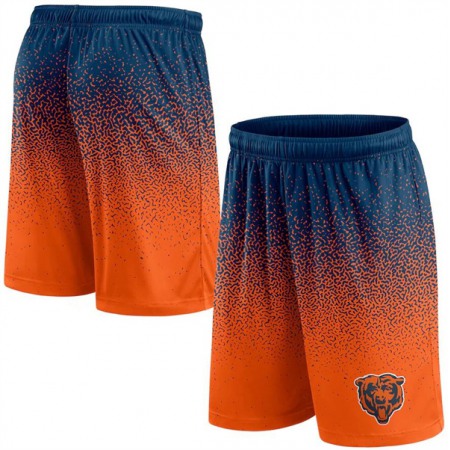 Men's Chicago Bears Navy/Orange Ombre Shorts