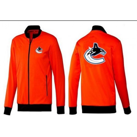 NHL Vancouver Canucks Zip Jackets Orange