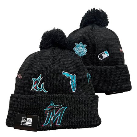 Miami Marlins Beanies Knit Hat