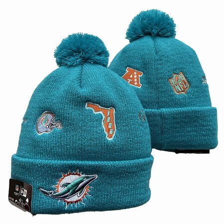 Miami Dolphins Beanies Knit Hat