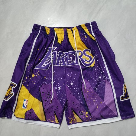 Los Angeles Lakers Purple Shorts