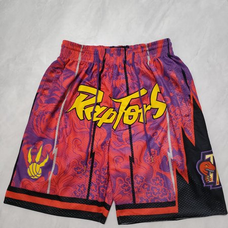 Toronto Raptors Purple Shorts