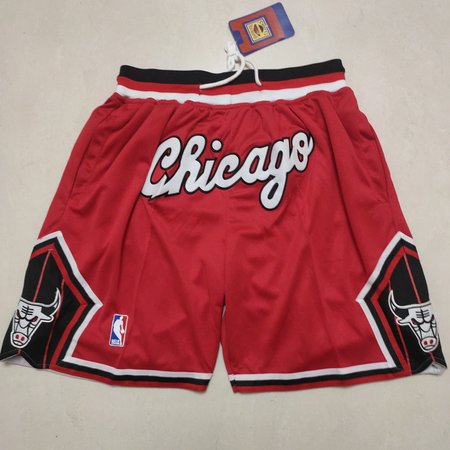 Chicago Bulls Red Shorts