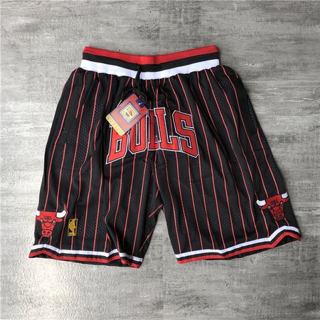 Chicago Bulls Black Shorts